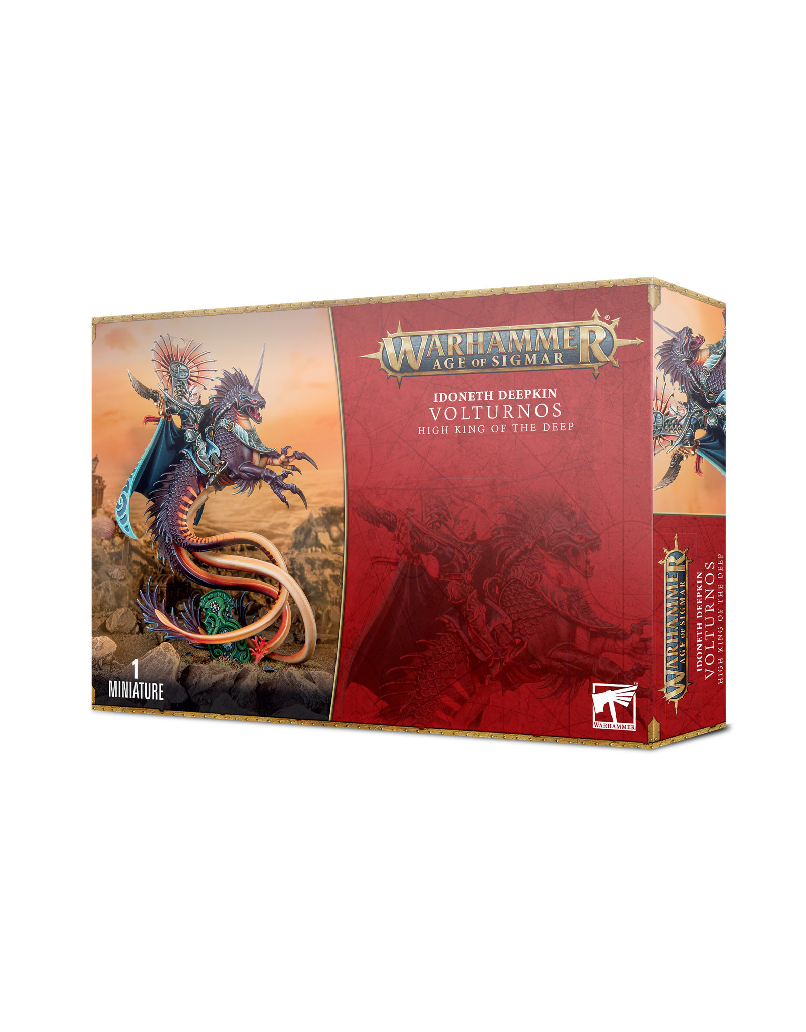 Games Workshop Idoneth Deepkin Volturnos High King of the Deep / Akhelian King