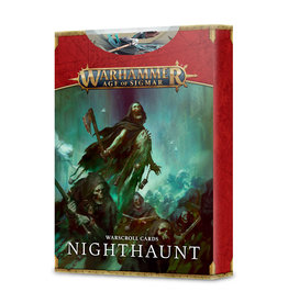 Games Workshop Nighthaunt Warscroll Cards Nighthaunt