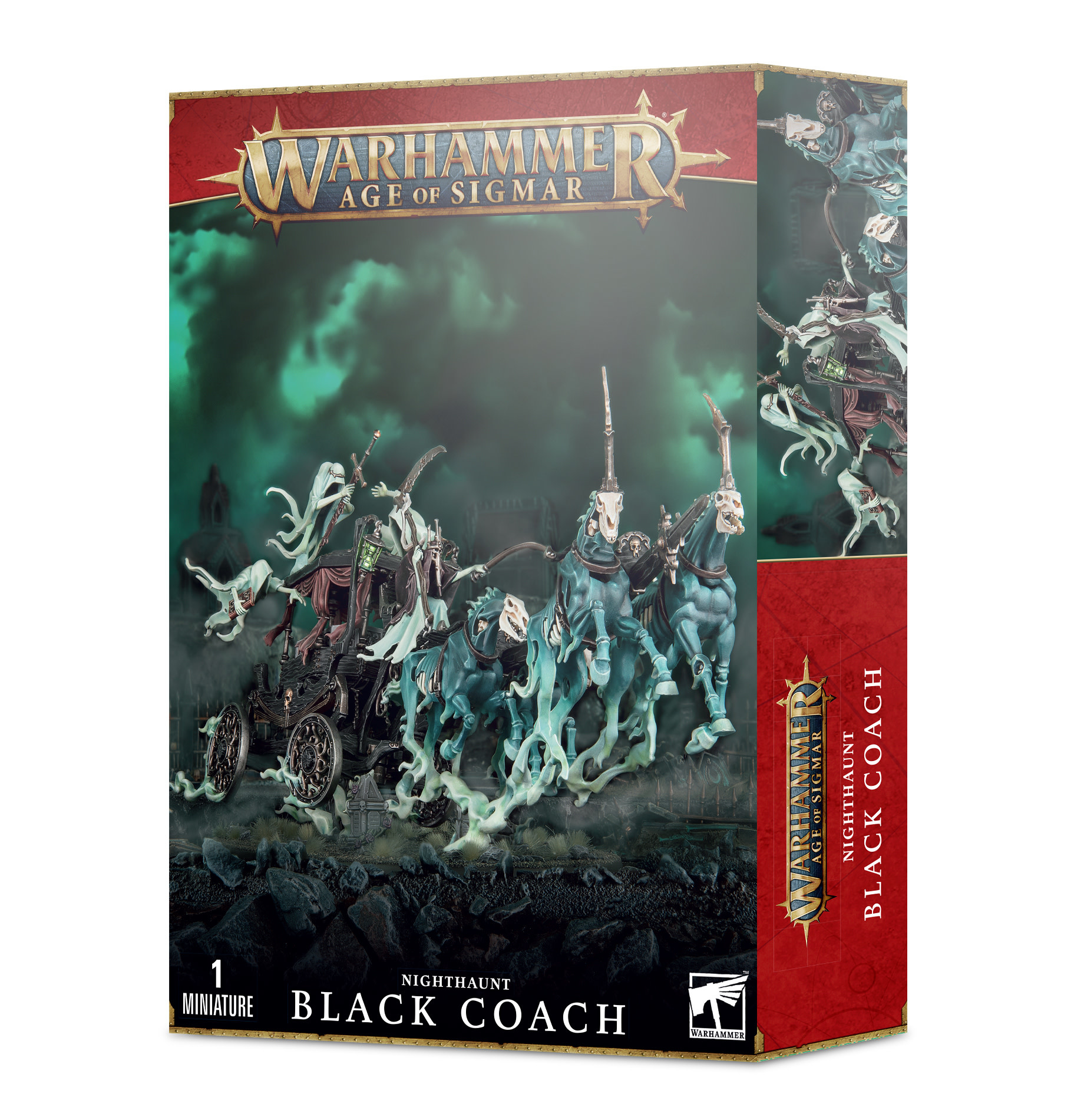 【再入荷!】 NIGHTHAUNT BLACK COACH - The Art Store/Commercial Art Supply ウォーゲーム
