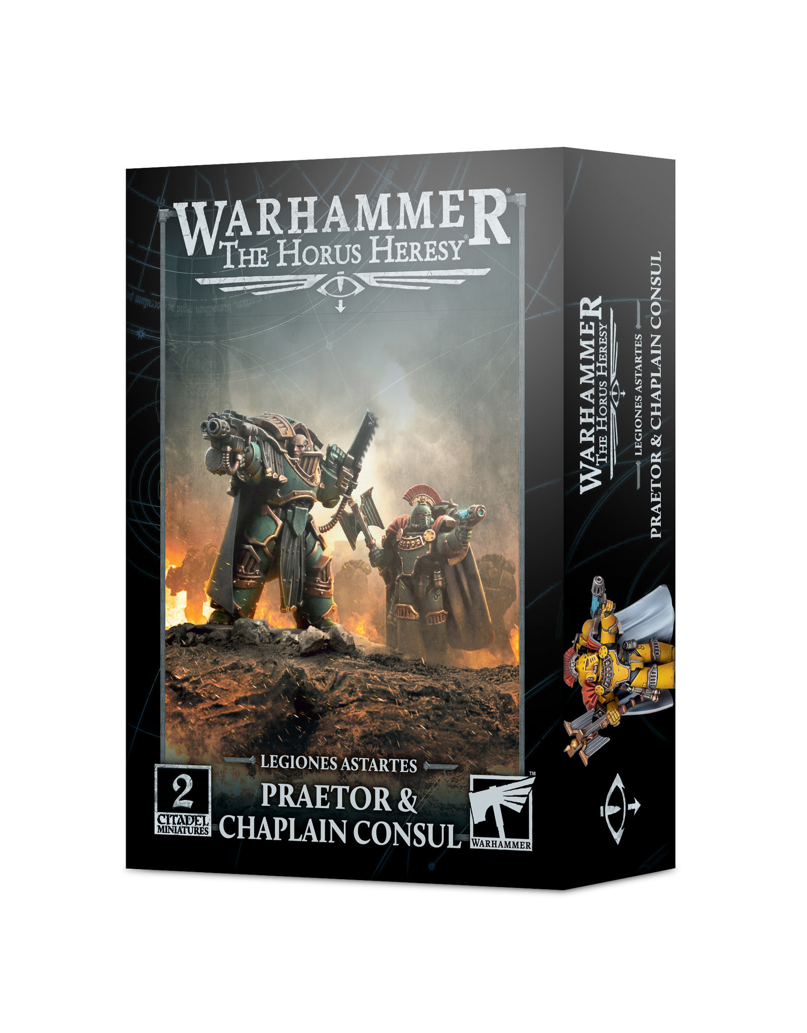 Games Workshop Legiones Astartes Praetor & Chaplain Consul