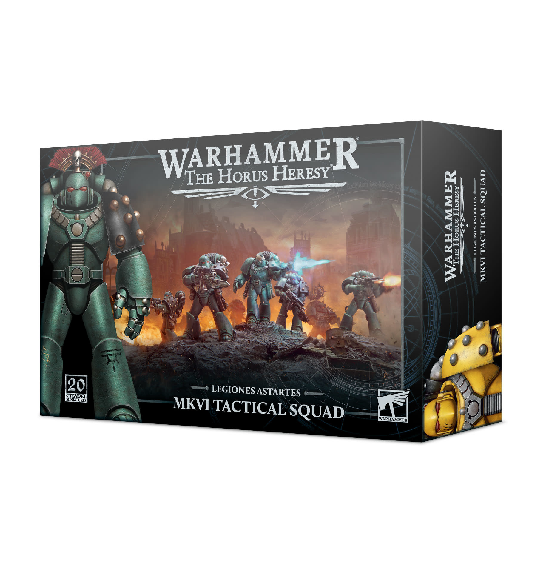 ミリタリー 40k Horus Heresy MKVI Tactical Squad HORUS HERESY LEGIONES ASTARTES: MKVI TACTICAL SQUAD - The