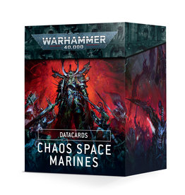 Games Workshop DATACARDS CHAOS SPACE MARINES