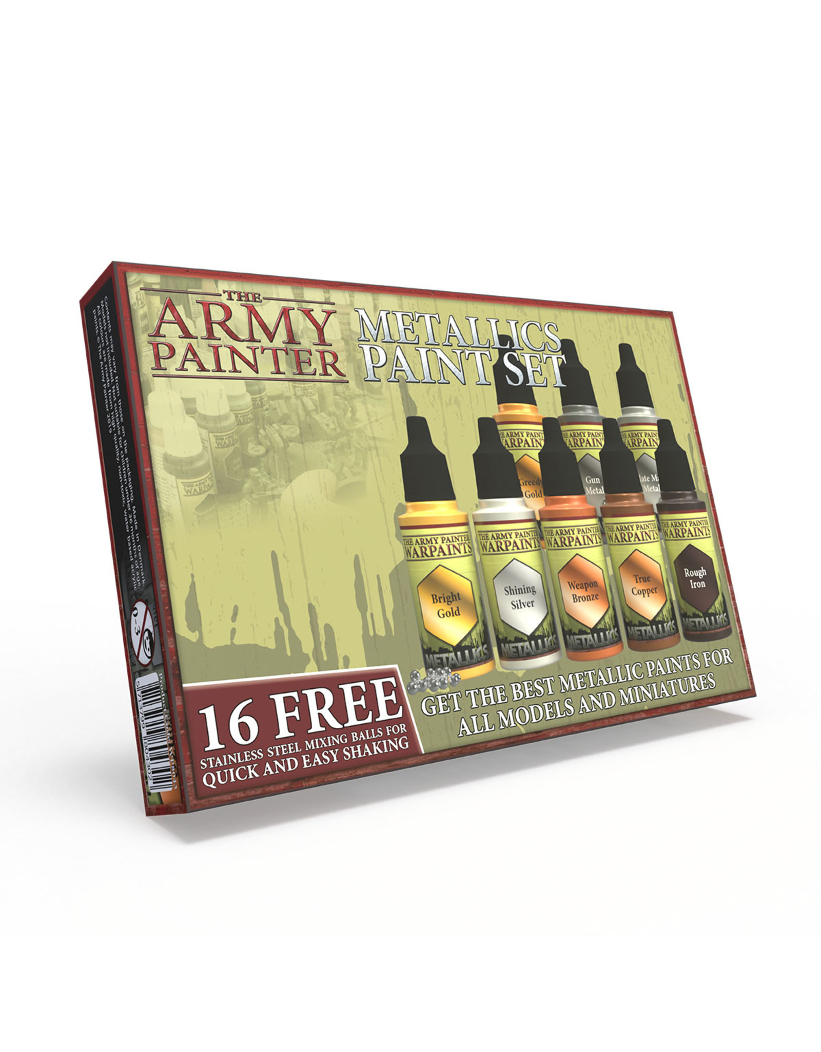 The Army Painter Warpaints Metallics: Paint Set - The Art Store