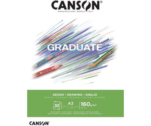 Canson Graduate Lettering Marker Pad - 9 x 12, 20 Sheets