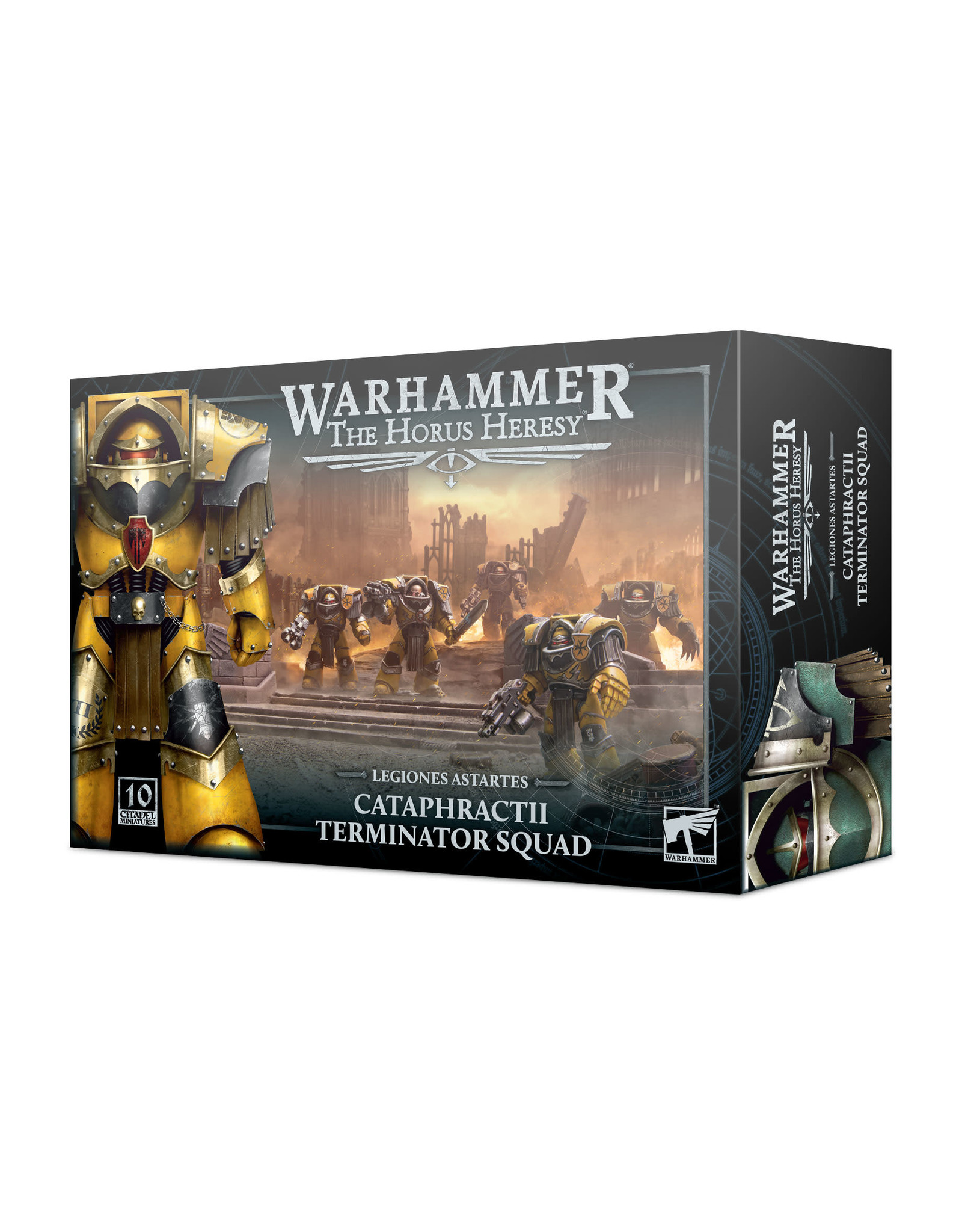 Games Workshop Horus Heresy Cataphractii Terminator Squad