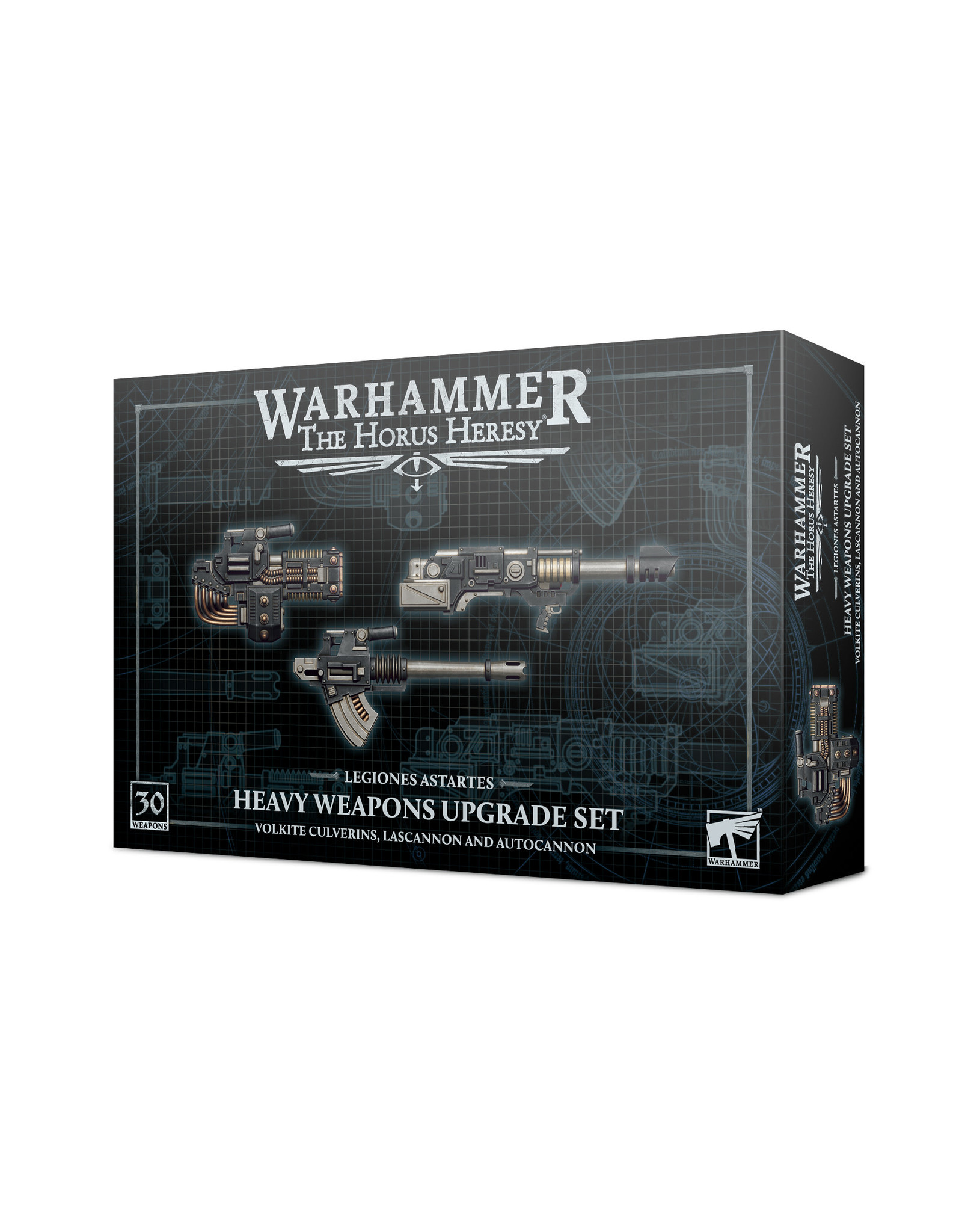 Games Workshop Legiones Astartes Heavy Weapons Upgrade Set Volkite Culverins, Lascannons and Autocannons
