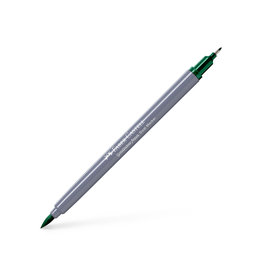 FABER-CASTELL Faber-Castell Goldfaber Aqua Dual Marker, Dark Phthalo Green