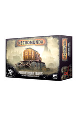 Games Workshop Necromunda Promethium Tanks on Cargo-8 Ridgehauler Trailer