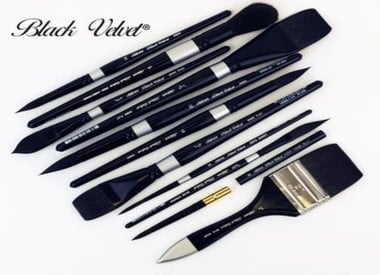 Silver Brush Ltd- Black Velvet Collection