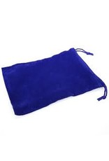 Chessex Dice Bag Suedecloth (L) Royal Blue 5" x 7 1/2"
