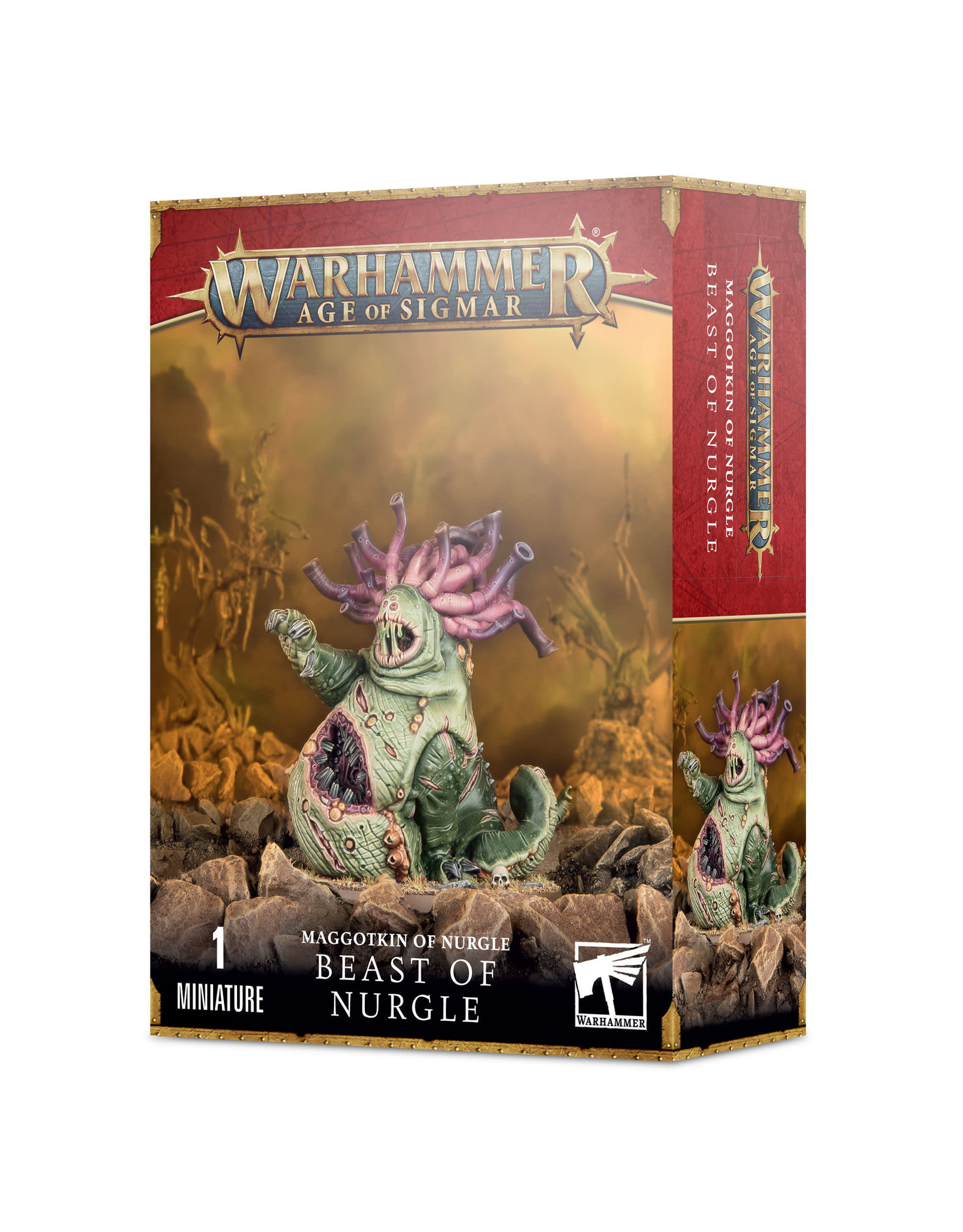 Games Workshop Maggotkin of Nurgle/ Chaos Daemons / Death Guard Beast of Nurgle