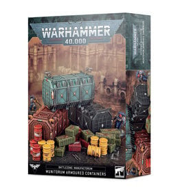 Games Workshop Warhammer 40K Munitorum Armoured Containers