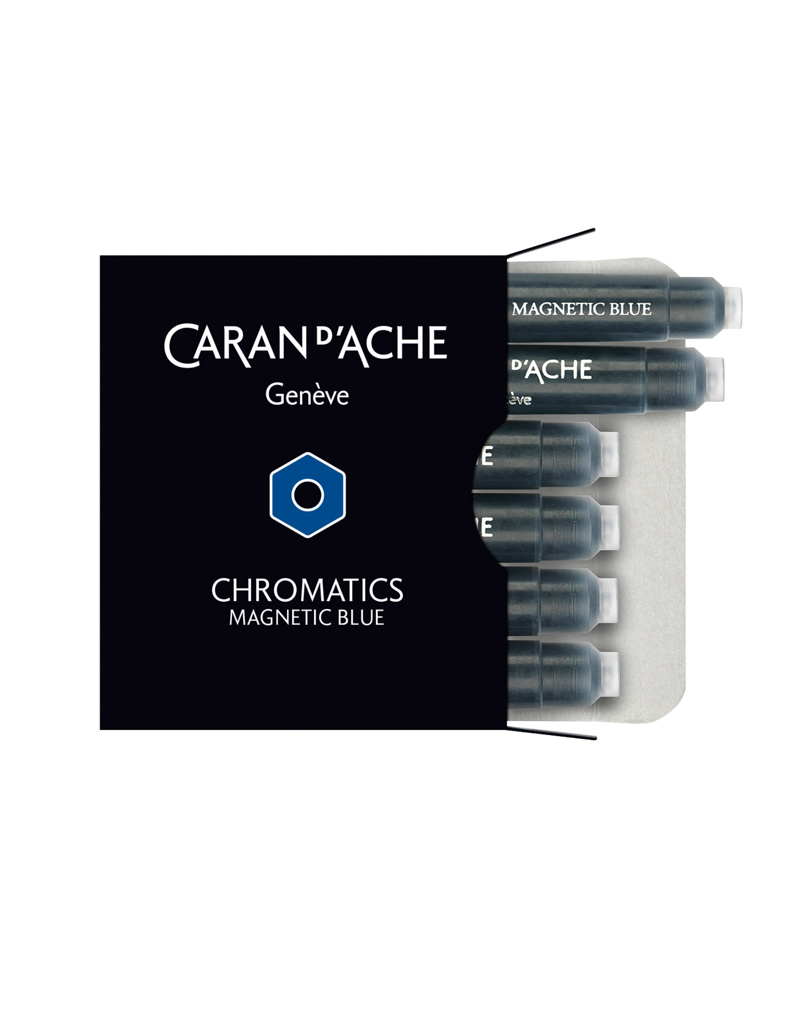Caran d'Ache Caran D’Ache Chromatic Ink Cartridge, Magnetic Blue