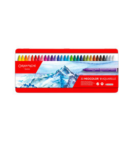 Caran d'Ache Caran D'Ache Classic Neocolor II Water-Soluble Pastels, 30 Colors