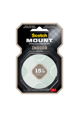 Scotch Scotch Indoor Double-Sided Mounting Tape, 1/2" x 80"