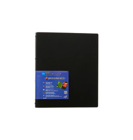 Itoya Art Profolio Multi-Ring Binder - 11'' x 17'', Black, Portrait