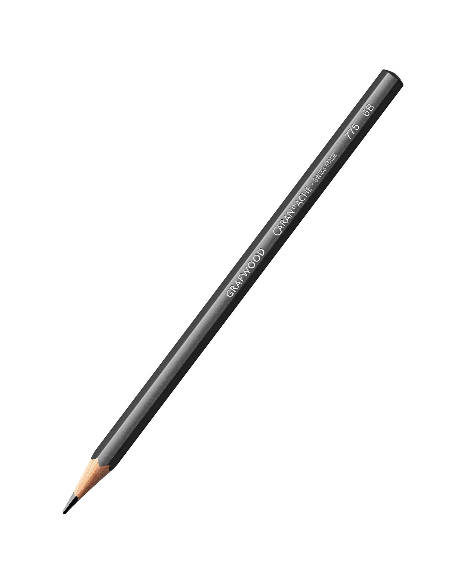 Caran d'Ache Grafwood Graphite Pencil, 6B