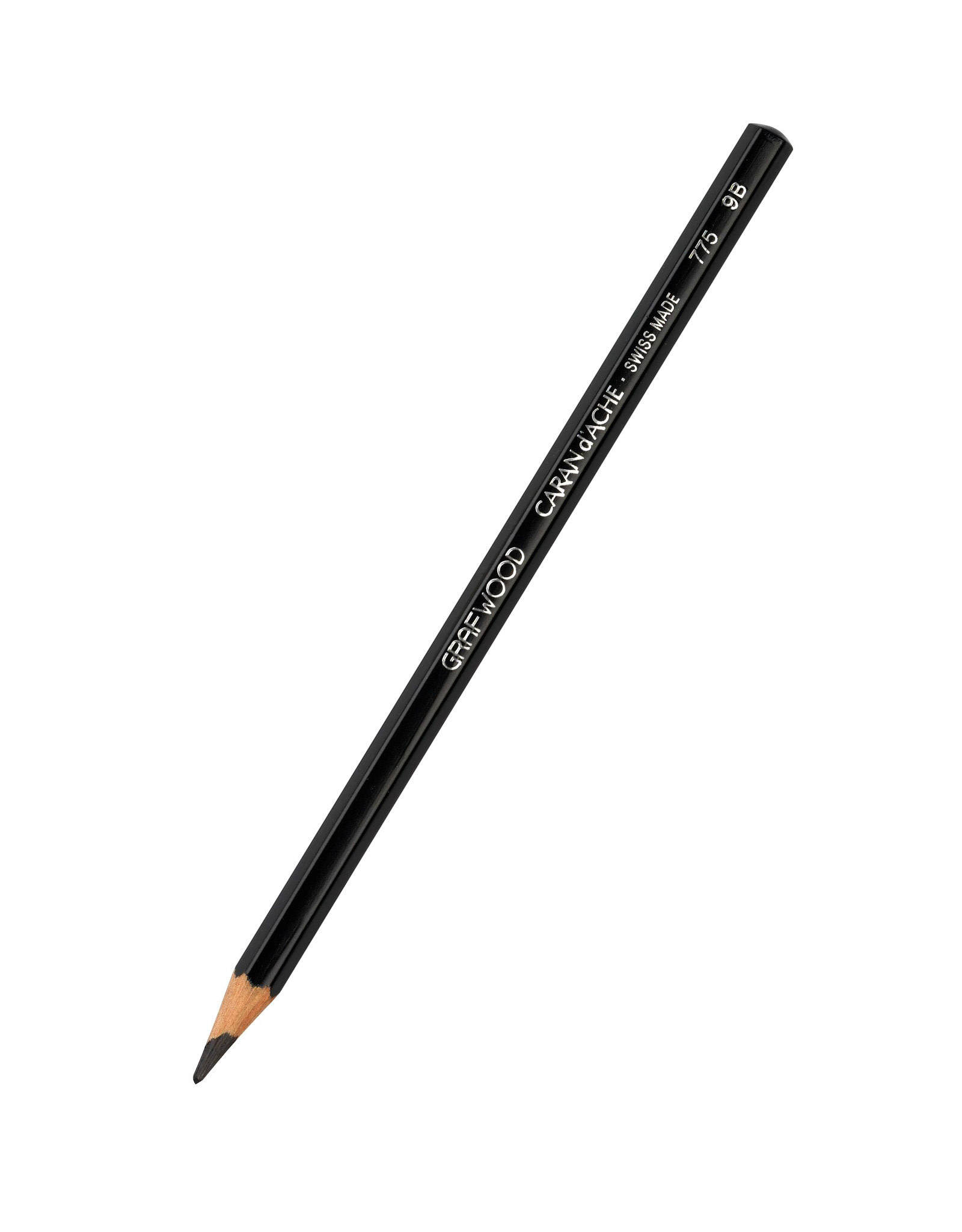 Caran d'Ache Grafwood Graphite Pencil, 9B