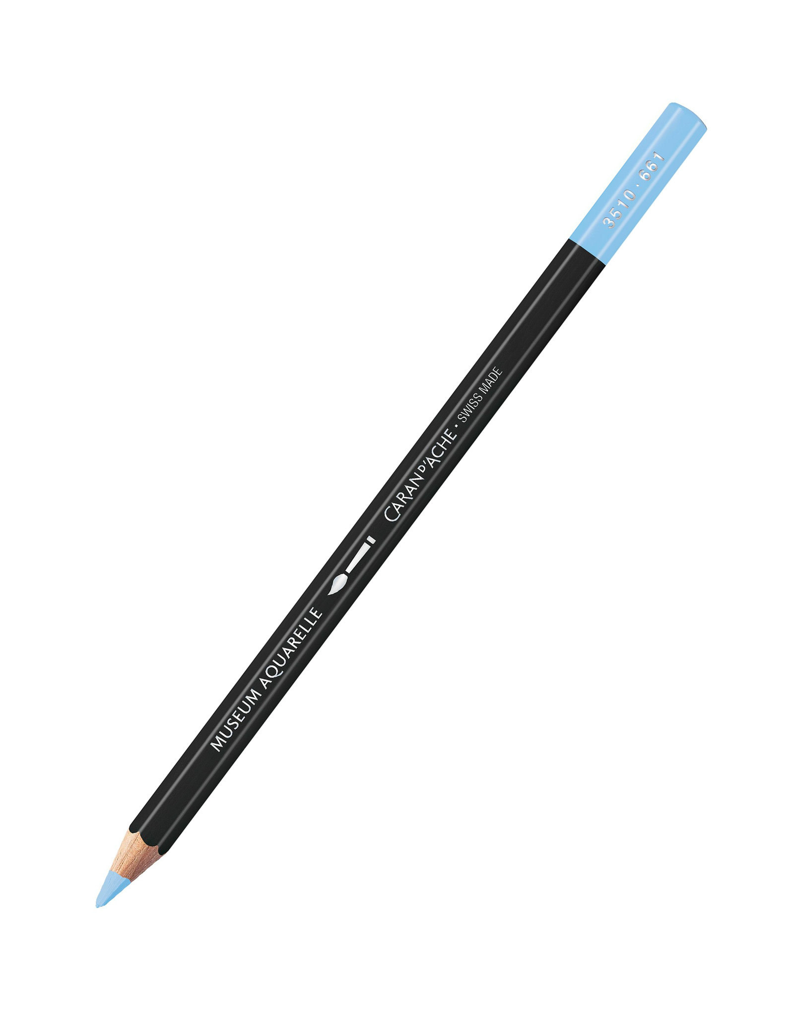 Caran d'Ache Caran D'Ache Museum Aquarelle Colored Pencils, Light Cobalt Blue