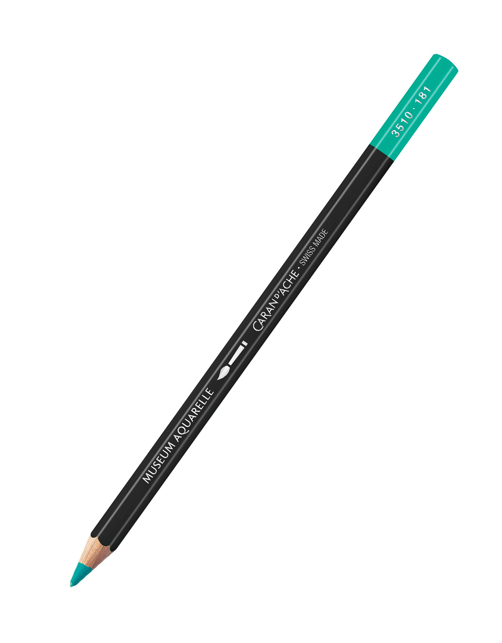 Caran d'Ache Caran D'Ache Museum Aquarelle Colored Pencils, Light Malachite Green