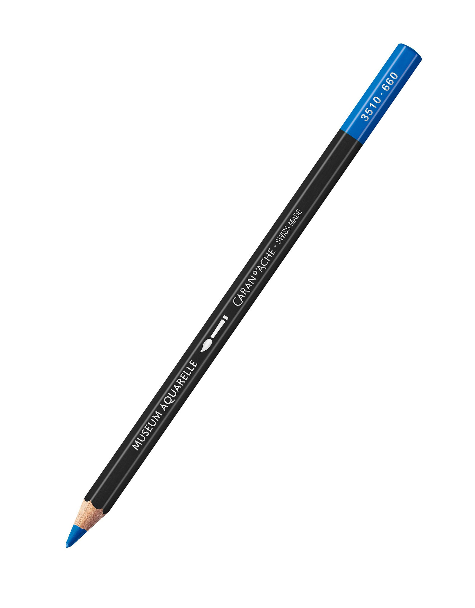 Caran d'Ache Caran D'Ache Museum Aquarelle Colored Pencils, Medium Cobalt Blue