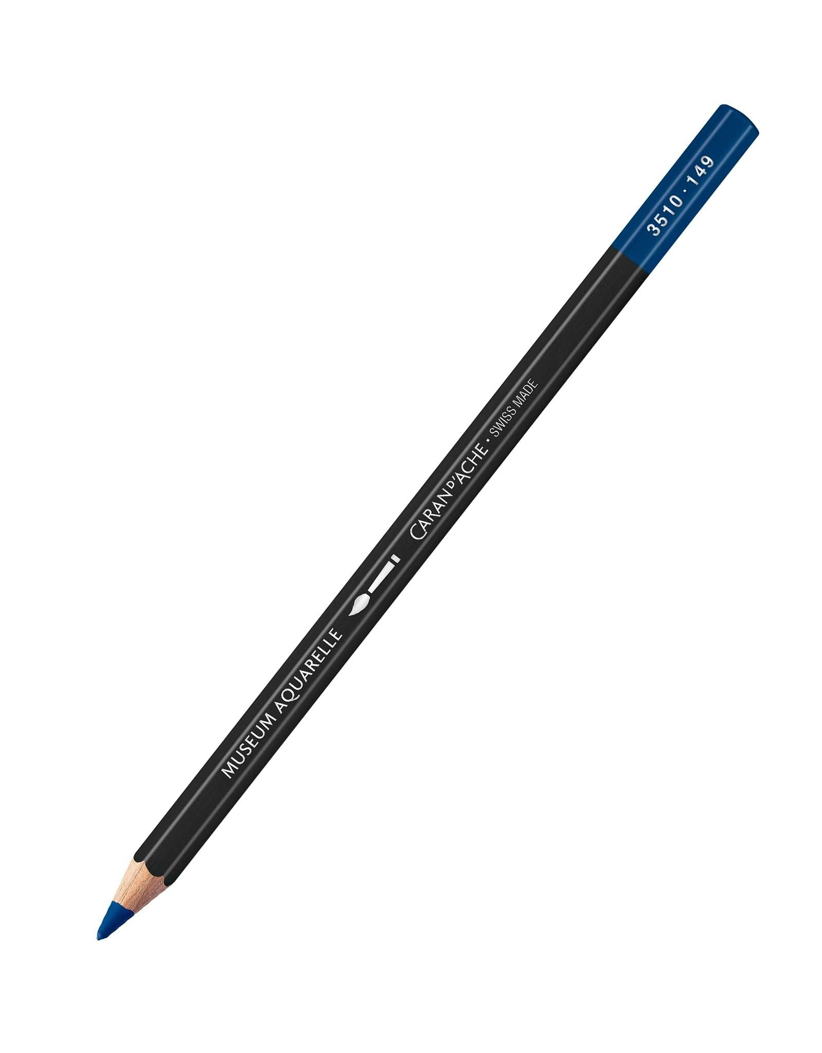 Caran d'Ache Caran D'Ache Museum Aquarelle Colored Pencils, Night Blue