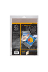 Lineco Lineco Self-Sealing Photo/Art Bags, 8½” x 11", 10pk