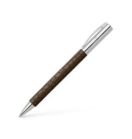 FABER-CASTELL Ambition 3D Rollerball Pen, Croc