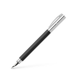 Ambition Fountain Pen, Black Resin (M)