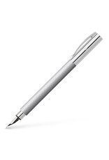 Ambition Fountain Pen, Stainless Steel (M)