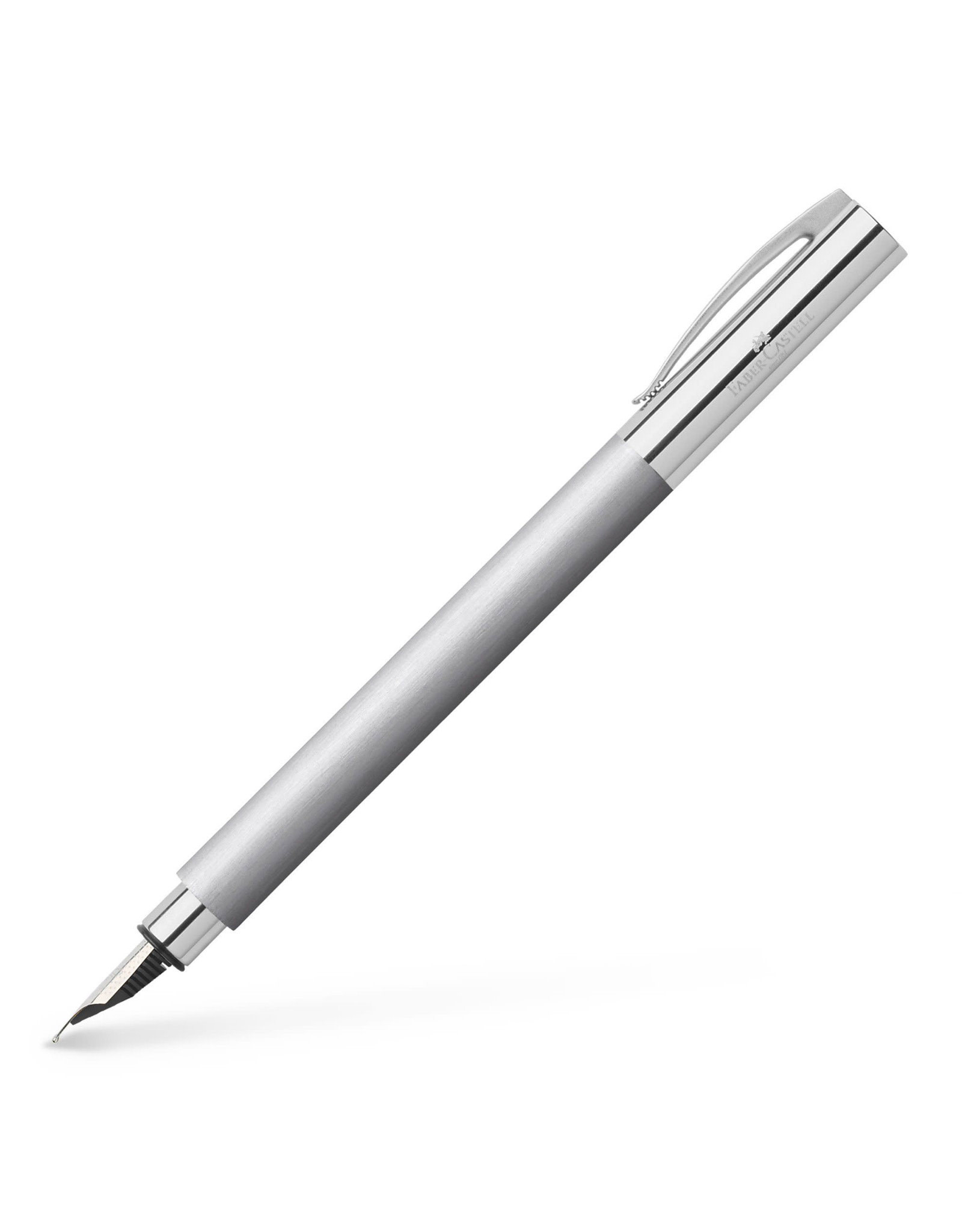 Ambition Fountain Pen, Stainless Steel (M)