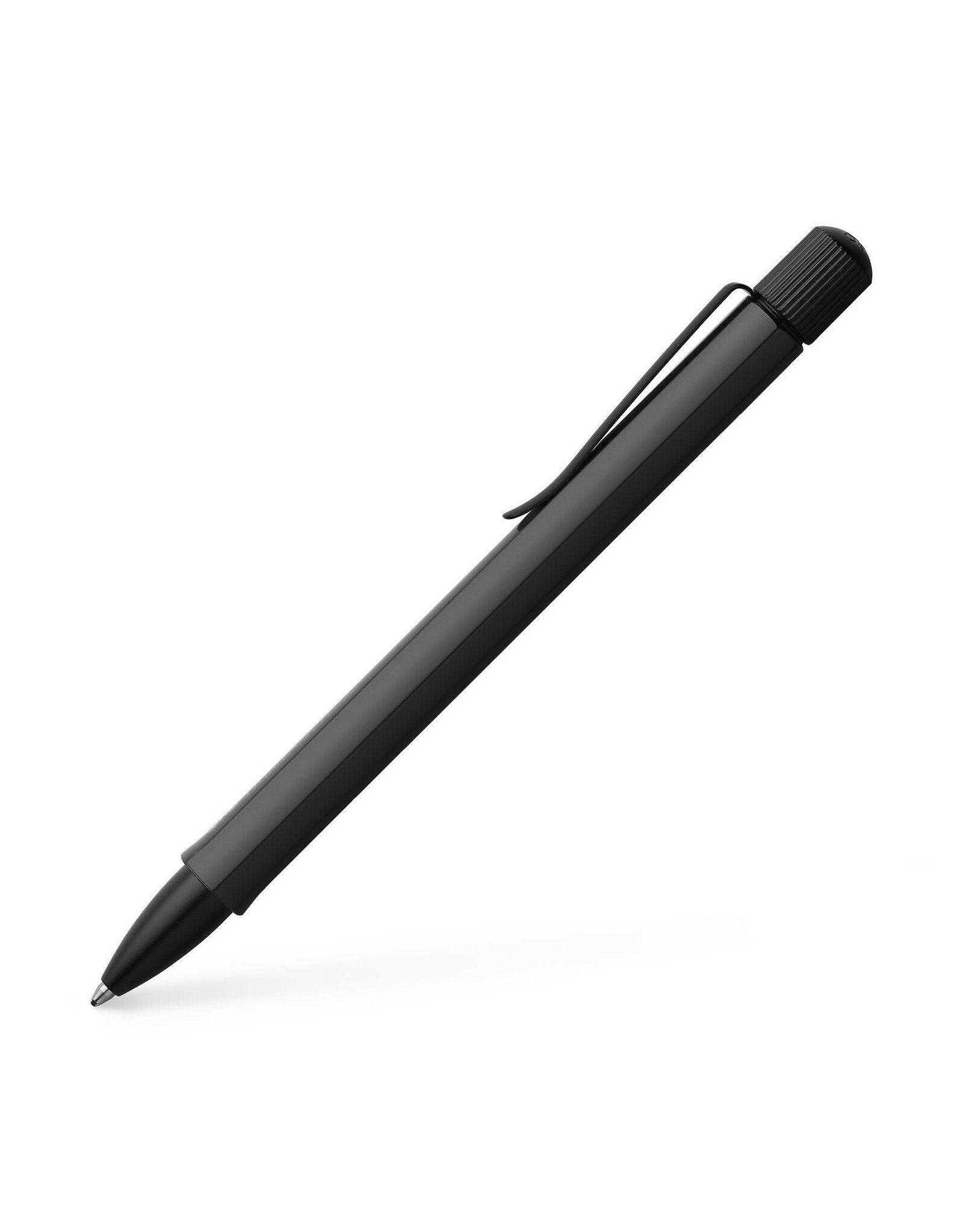 FABER-CASTELL CLEARANCE Faber-Castell Hexo Ballpoint Pen, Black (B)