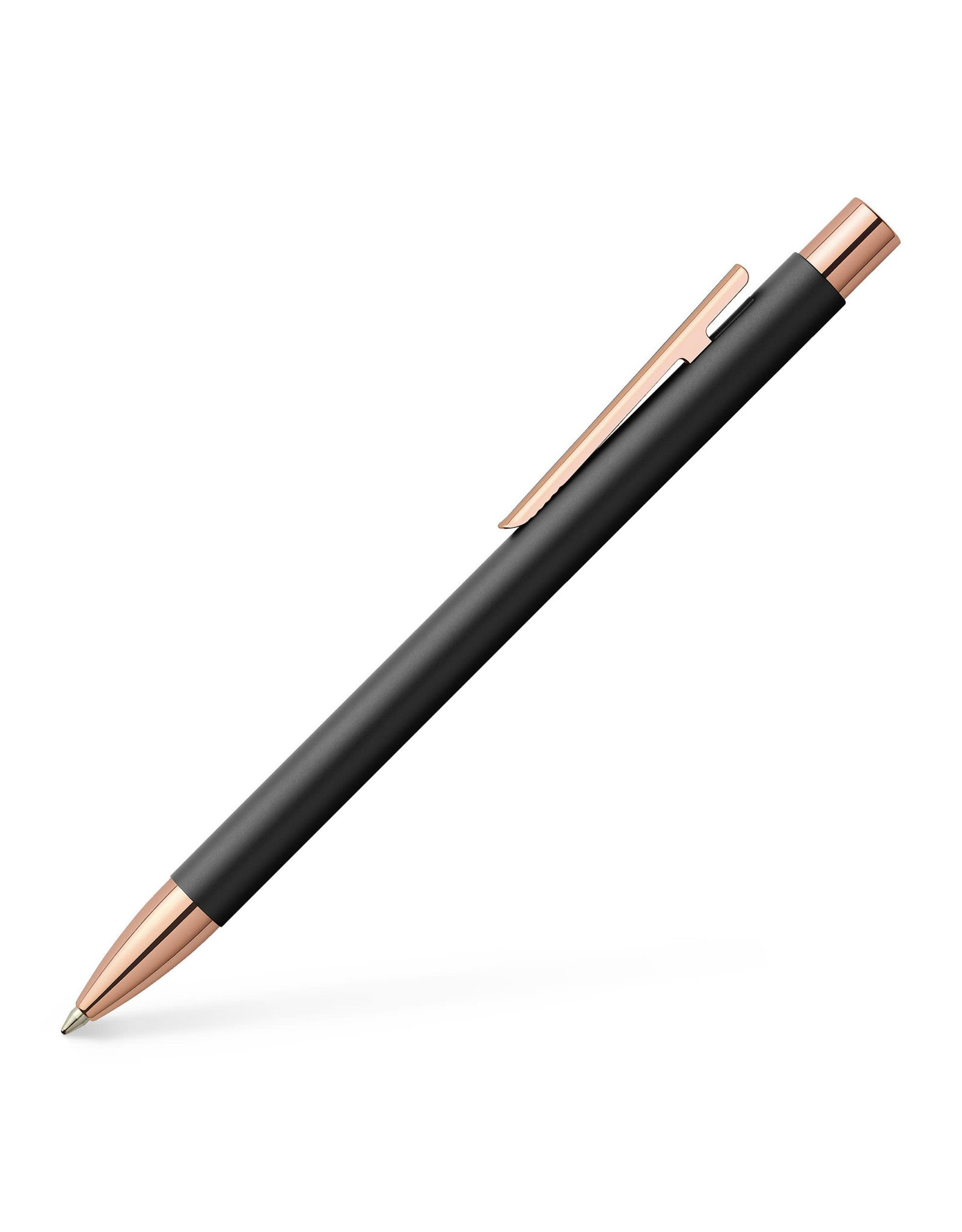 NEO Slim Ballpoint Pen, Matte Black and Rose Gold (M)