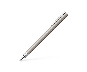 Neo Slim metal fountain pen, M, black