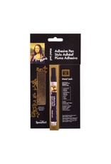 SPEEDBALL ART PRODUCTS Mona Lisa Adhesive Pen with Simple Leaf Gold, 6 sht