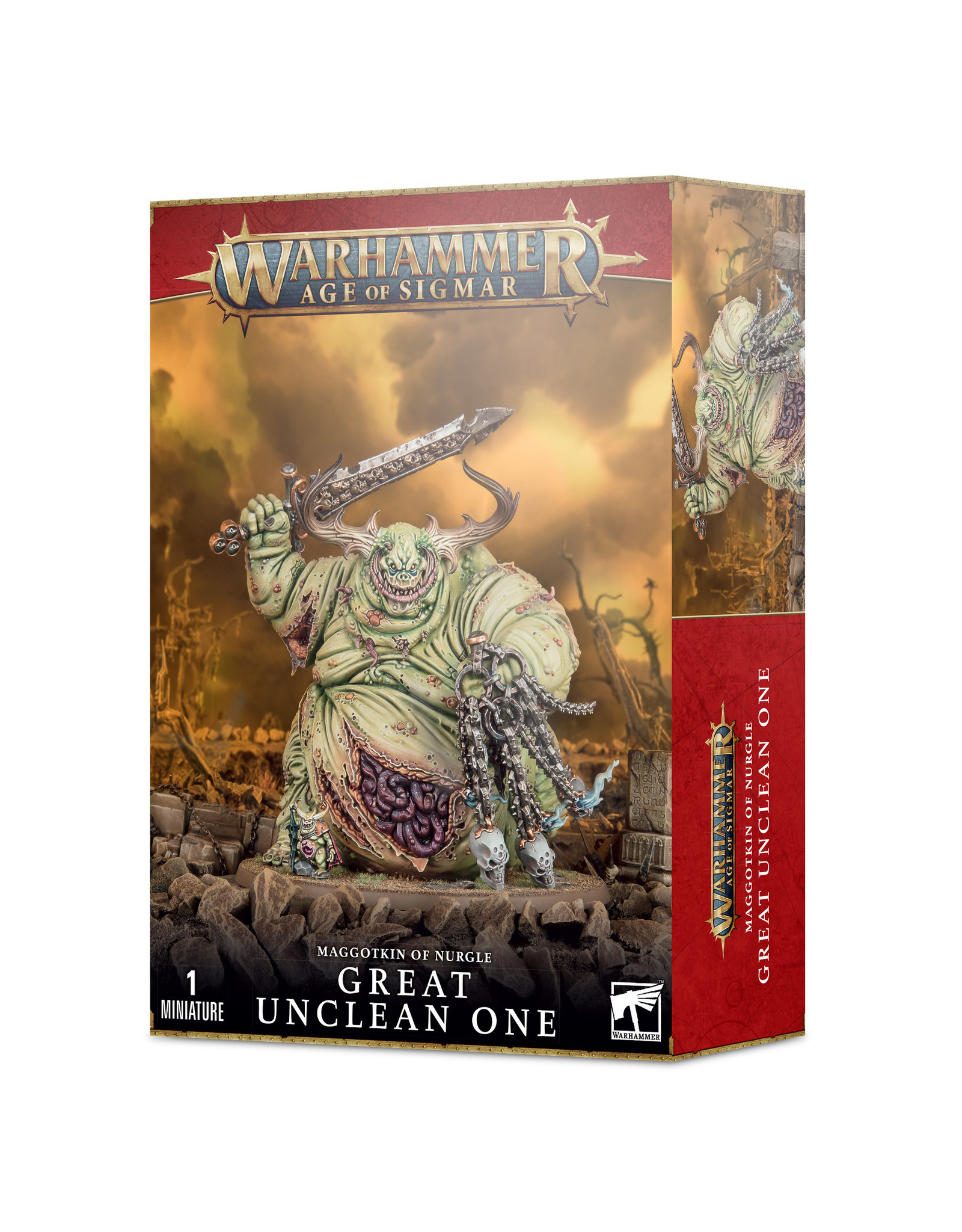Games Workshop Maggotkin of Nurgle / Chaos Daemons / Death Guard  Great Unclean One / Rotigus