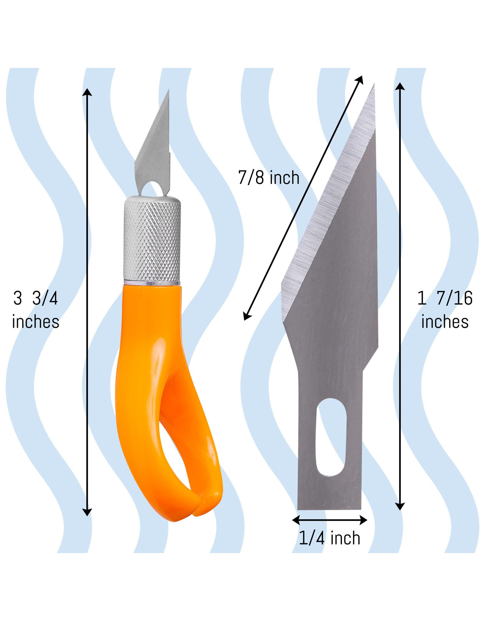 WA Portman Fingertip Craft Knife Set - The Art Store/Commercial Art Supply