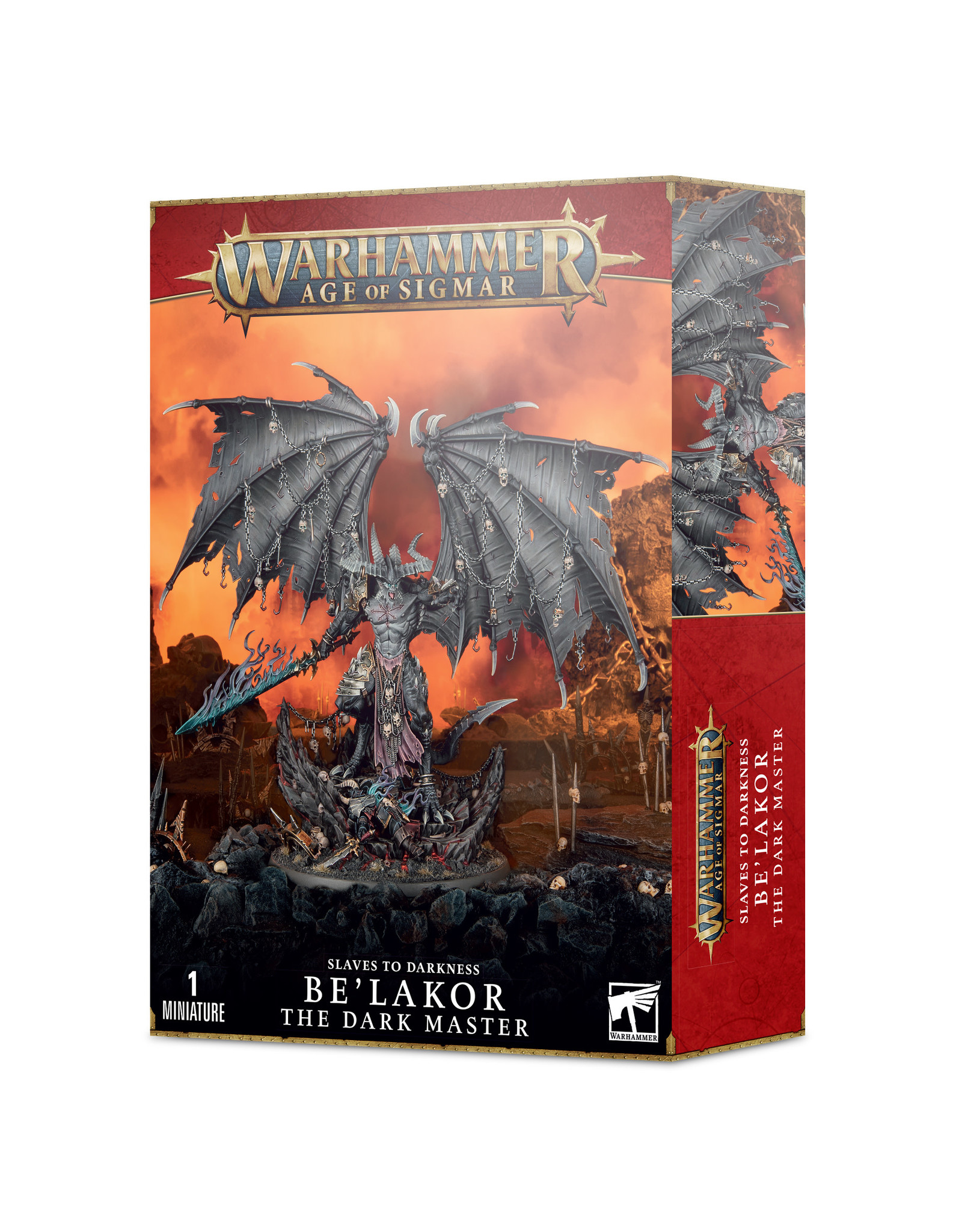 Games Workshop Slaves to Darkness / Chaos Daemmons/ Chaos Space Marines Be'lakor the Dark Master