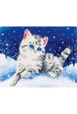 CLEARANCE Diamond Dotz Kitten in the Snow