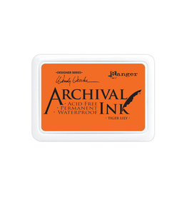 Ranger Ink Wendy Vecchi Make Art Archival Ink Pad, Tiger Lily