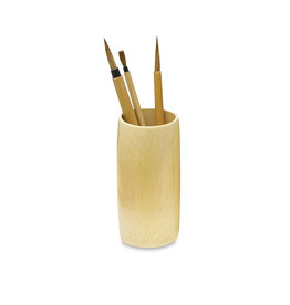 YASUTOMO Yasutomo Bamboo Brush Vase, Small