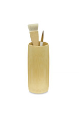 YASUTOMO Yasutomo Bamboo Brush Vase, Medium