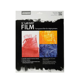 Jacquard Jacquard SolarFast Dye Film 8.5” X 11”, Set of 8