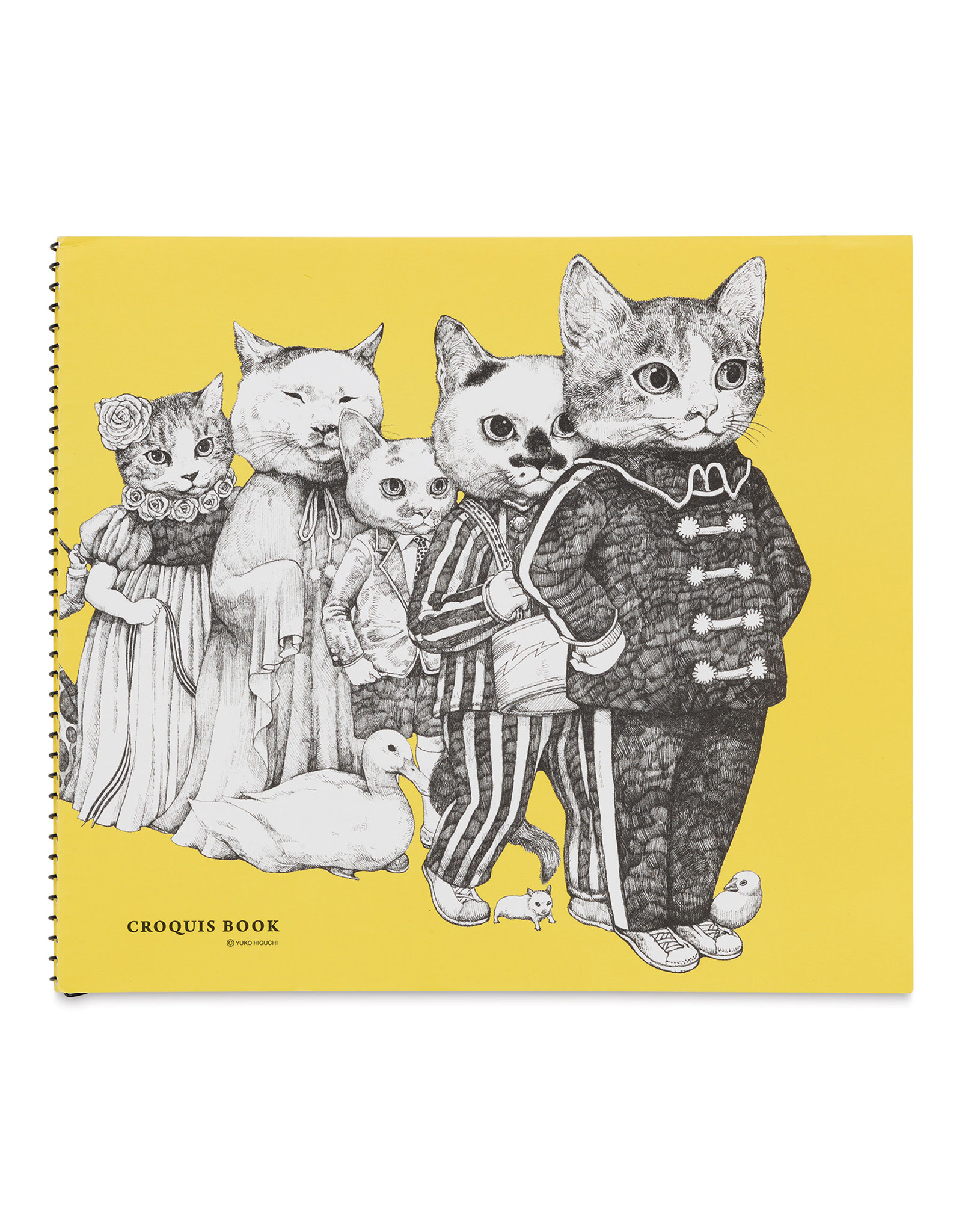 HOLBEIN Croquis Yuko Higuchi “Cats on Parade" Sketchbook