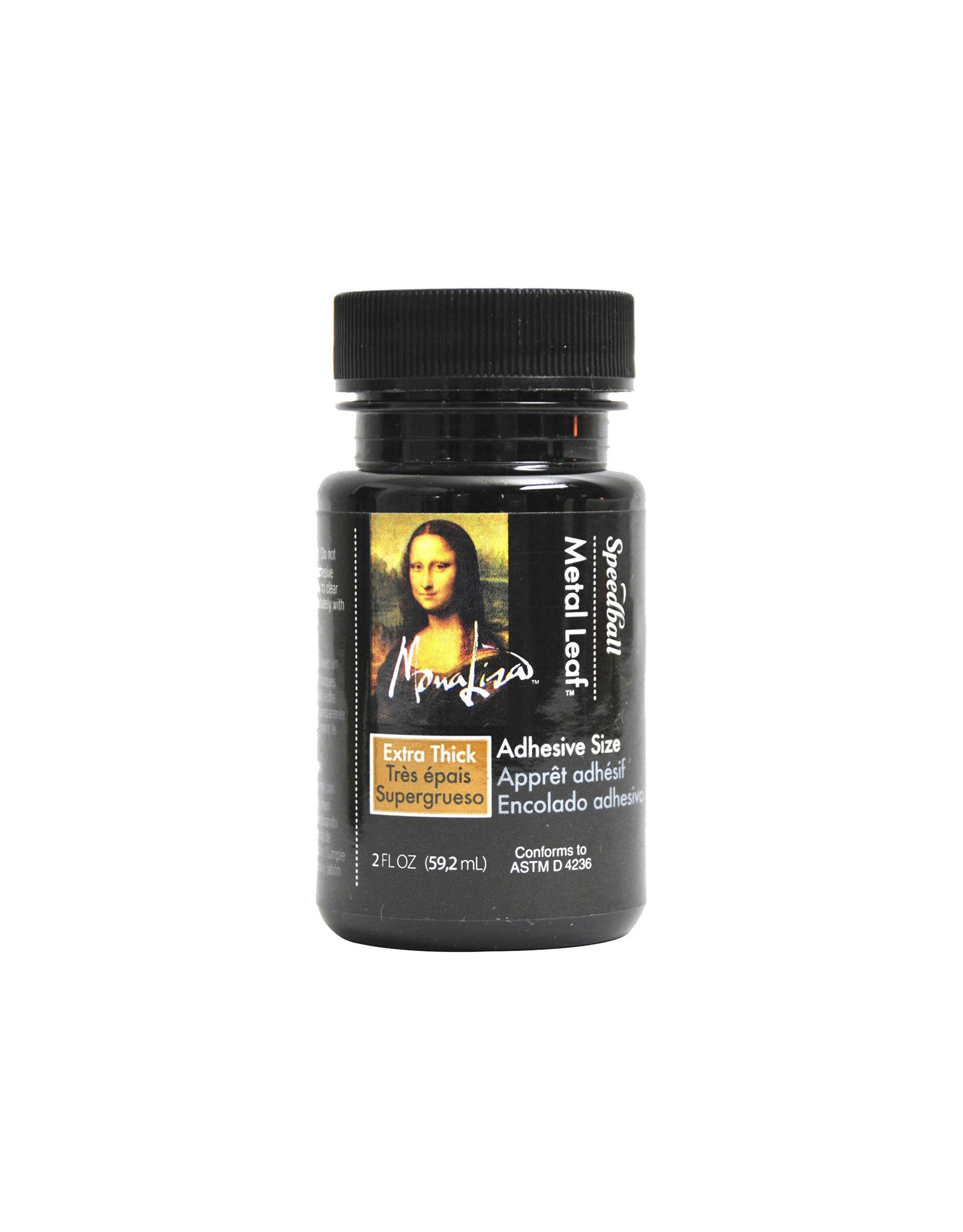 SPEEDBALL ART PRODUCTS Mona Lisa Extra Thick Metal Leaf Adhesive, 2oz