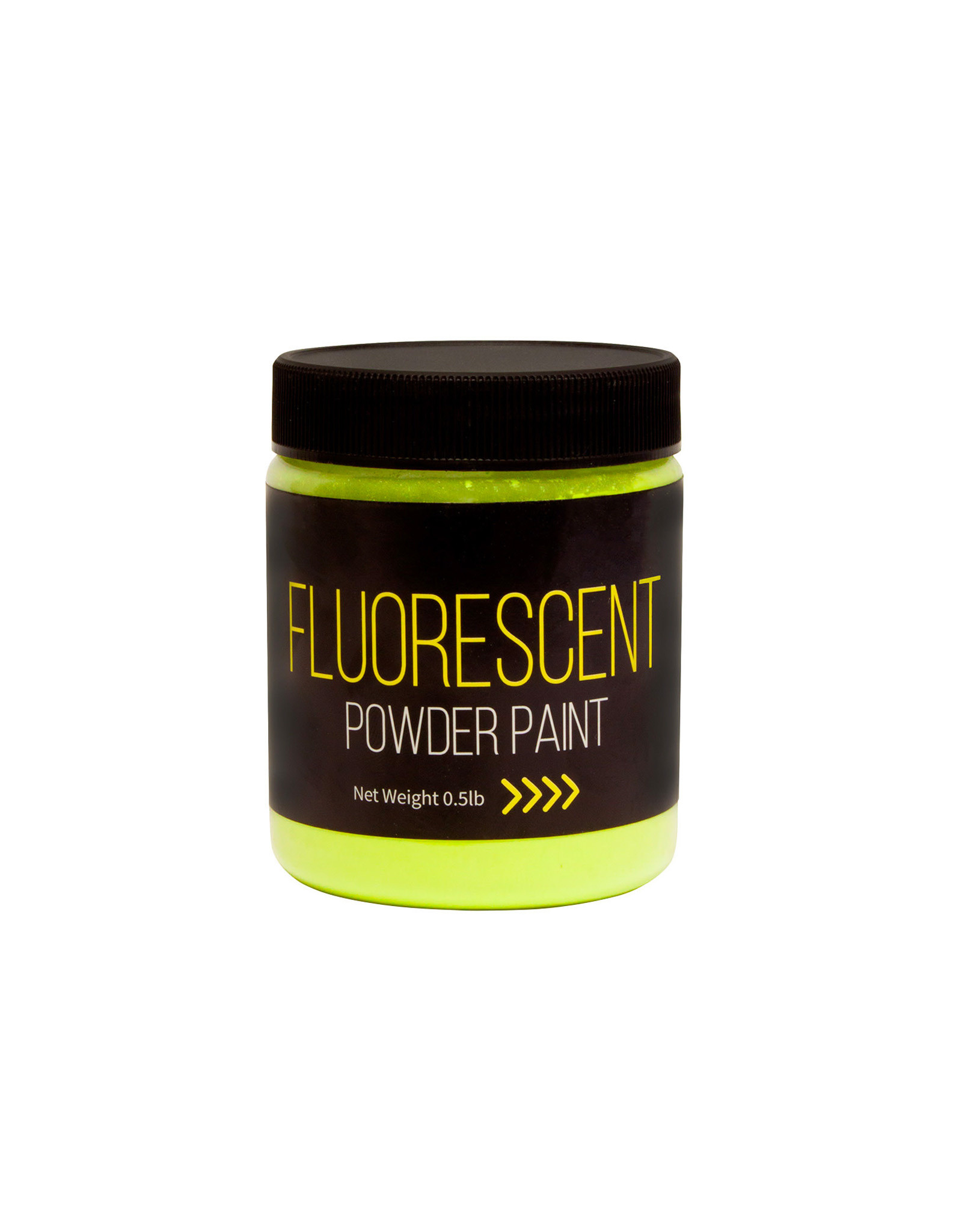 Clearance Powder Paint Fluorescent Yellow .5lb