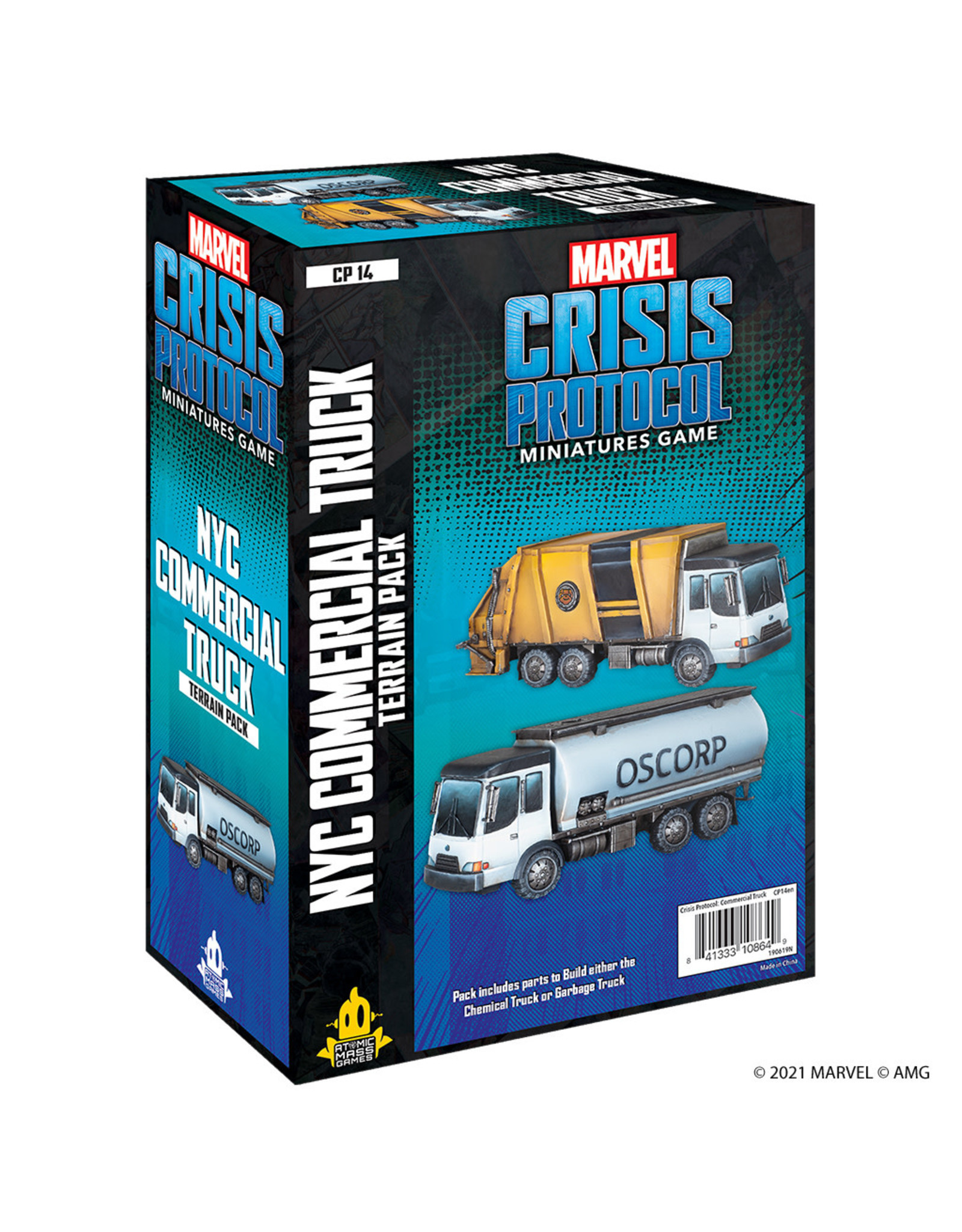 Marvel Crisis Protocol Marvel Crisis Protocol  NYC Commercial Truck Terrain Pack