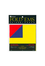 YASUTOMO Origami 2-Sided Solid Paper 18 Sheets  - Discontinued