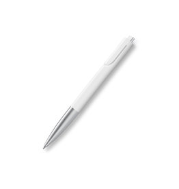 LAMY CLEARANCE LAMY Noto Ballpoint Pen, Silver and White