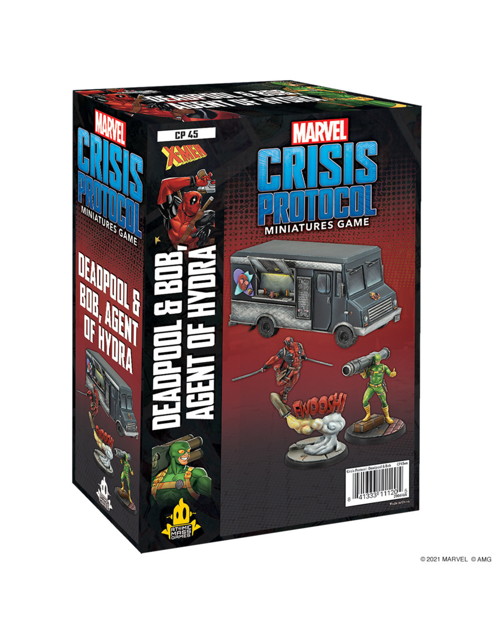 Marvel Crisis Protocol Marvel Crisis Protocol  Deadpool & Bob, Agent of Hydra